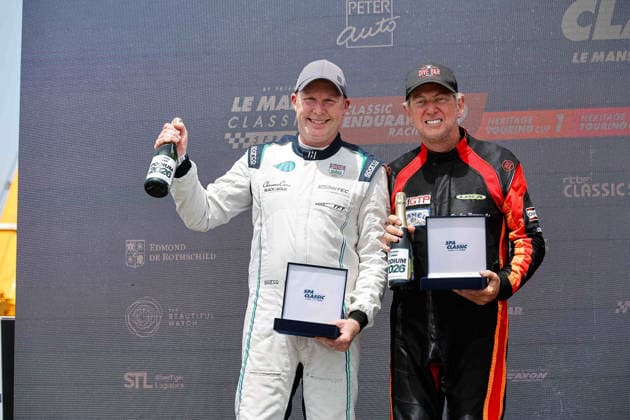 LE MANS CLASSIC SERIES 2026 - SPA-CLASSIC 10 NORMAN Jim (usa), Porsche 935 1980, GT2, Classic Endurance Racing 2, Podium portrait during the 2026 Spa-Classic, 2nd round of the Le Mans Classic Series 2026, from May 22 to 24 in Circuit de Spa-Francorchamps, in Stavelot, Belgium - StavelotBelgium  Copyright: xPauloxMariax