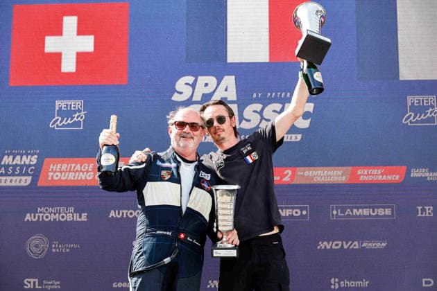 LE MANS CLASSIC SERIES 2026 - SPA-CLASSIC MILLE Armand (fra), Ford Capri RS 3100 Cologne 1974, TC2, Heritage Touring Cup 1, portrait SCEMAMA Yves (che), Ford Capri RS 3100 Cologne 1973, TC2, Heritage Touring Cup 1, portrait during the 2026 Spa-Classic, 2nd round of the Le Mans Classic Series 2026, from May 22 to 24 in Circuit de Spa-Francorchamps, in Stavelot, Belgium - StavelotBelgium Copyright: xPauloxMariax