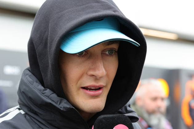 24 05 2026, Circuit Gilles Villeneuve, Montreal, FORMULA 1 LENOVO GRAND PRIX DU CANADA 2026 , in the picture driver parade, George Russell GBR , Mercedes AMG Petronas Formula One Team Photo by Mark Urquhart Hasan Bratic DeFodi Images