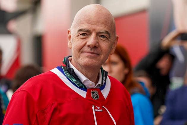 FORMULA ONE CANADIAN GRAND PRIX 2026 Gianni Infantino (FIFA President) during the Formula 1 Lenovo Canadian Grand Prix 2026, 5th round of the 2026 Formula One World Championship, WM, Weltmeisterschaft from May 22 to 24, 2026 at the Circuit Gilles Villeneuve, Montreal, Canada Credit: Robbie Hoad Every Second Media Editorial use only. All images are copyright Every Second Media Limited. No images may be reproduced without prior permission. Copyright: xIMAGO EveryxSecondxMediax ESM-2005-0471 RobbiexHoadx xEveryxSecondxMediax
