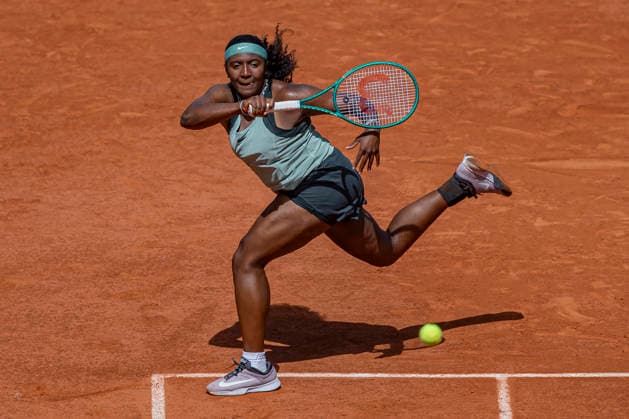 Sport Bilder des Tages 2026 French Open - Day One Hailey Baptiste returns the ball against Barbora Krejcikova at the Roland Garros Grand Slam Tournament on May 24, 2026, in Paris, France. Paris France  Copyright: xRobertxSzaniszlox originalFilename:szaniszlo-notitle260524_nphAQ.jpg
