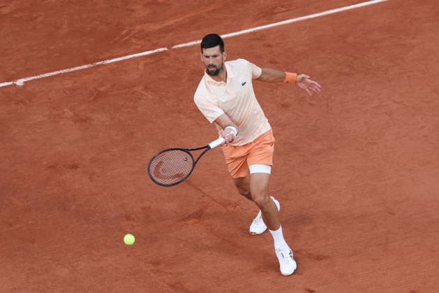 TENNIS : Roland Garros 2026 - 24 05 2026 Giovanni Mpetshi Perricard (FRA) Vs Novak Djokovic (SRB) ParisFrance  Copyright: xMichaelxBaucherx