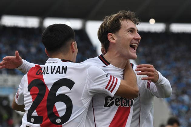 River Plate v Belgrano - Final: Torneo Apertura 2026 Facundo Colidio of River Plate celebrates his goal during the match between River Plate and Belgrano at Estadio Mario Alberto Kempes in Cordoba, Argentina, on May 24, 2023. Cordoba Argentina  Copyright: xFedericoxPerettix originalFilename:peretti-riverpla260524_np8bR.jpg