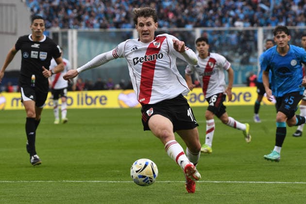 River Plate v Belgrano - Final: Torneo Apertura 2026 Facundo Colidio of River Plate during the match between River Plate and Belgrano at Estadio Mario Alberto Kempes in Cordoba, Argentina, on May 24, 2023. Cordoba Argentina  Copyright: xFedericoxPerettix originalFilename:peretti-riverpla260524_nperw.jpg