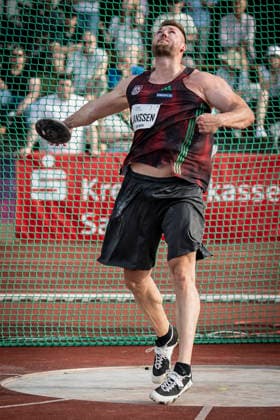 REHLINGEN , GERMANY - MAY 24: Henrik Janssen (GER Sportclub Magdeburg) during the 61. Internationales Pfingstsportfest on 24.05.2026 at the Bungertstadion in Rehlingen-Siersburg (Saarland Deutschland). Saarland Deutschland Copyright: xAxelxKohringx
