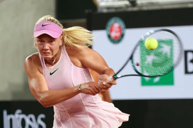 TENNIS : Roland Garros 2026 - 24 05 2026 Ksenia Efremova (FRA) Vs Sorana Cirstea (ROU) ParisFrance  Copyright: xMichaelxBaucherx
