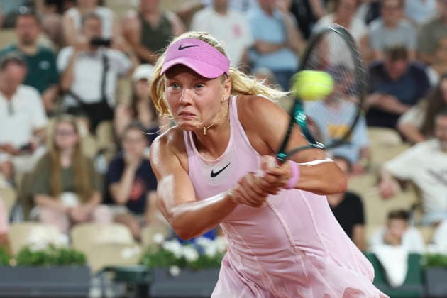 TENNIS : Roland Garros 2026 - 24 05 2026 Ksenia Efremova (FRA) Vs Sorana Cirstea (ROU) ParisFrance  Copyright: xMichaelxBaucherx