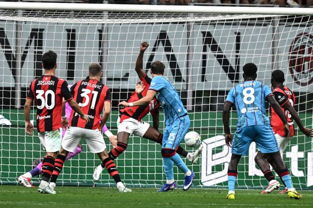 Db Milano 124 05 2026 - campionato di calcio serie A Milan-Cagliari foto Daniele Buffa Image nella foto: gol Juan Rodriguez 