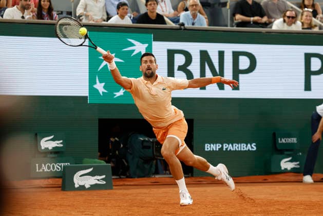 May 24, 2026, Paris, Paris, France: Novak DJOKOVIC (SRB) in action during the tennis Grand Slam of Roland Garros 2026, at Roland Garros Stadium - on May 24 2026 .Paris - France Tennis Grand Slam Of Roland Garros 2026  - ZUMAb253 20260524_zsp_b253_019 Copyright: xLoicxBaratouxx