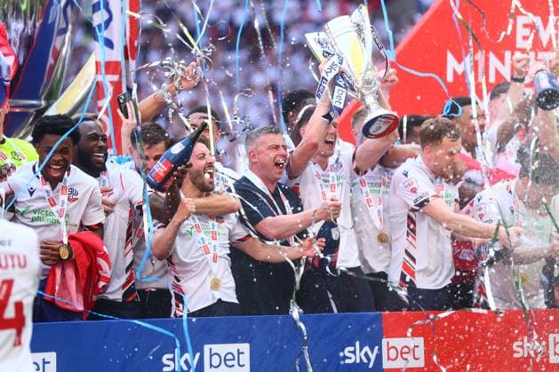 Football, England, League One Playoffs, Final, Bolton Wanderers - Stockport County