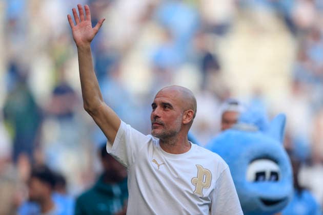 Football, England, Manchester City, farewell to Pep Guardiola