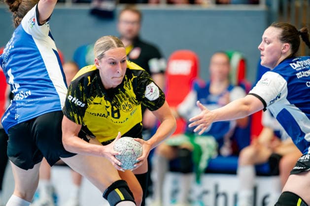 Blomberg, 24 05 2026, Handball, Women, Alsco Handball Bundesliga, Playoff, Final Game 2, 2025 2026 HSG Blomberg Lippe BVB Borussia Dortmund Dana Bleckmann BVB, 66 during the game