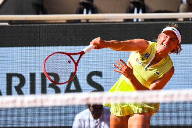 TENNIS : Roland Garros 2026 - Paris - 24 05 2026 Fiona Ferro (FRA) ParisFrance  Copyright: xBaptistexAutissierx