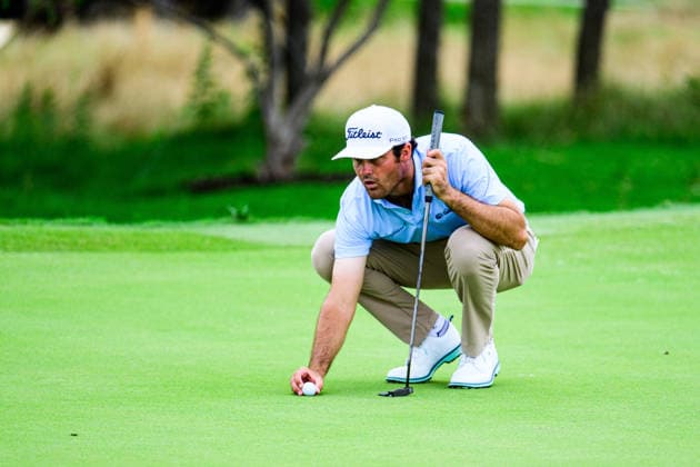 May 24, 2026, Mckinney, Texas, USA: Jackson Suber setting his ball on the green in the final round at the CJ Cup Byron Nelson in McKinney. PGA, Golf Herren 2026: THE CJ CUP BYRON NELSON  - ZUMAm348 20260524_znp_m348_001 Copyright: xLuisxRevillaxMatax