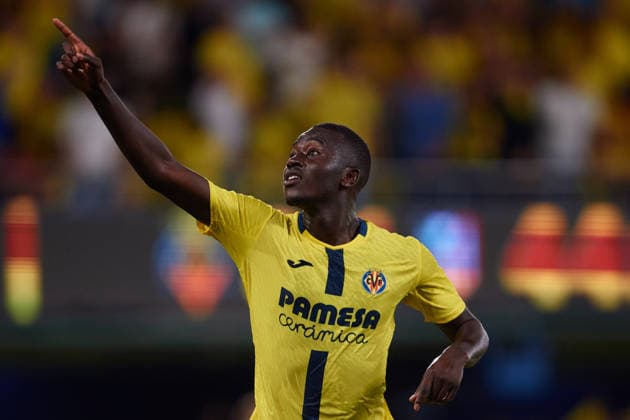 Villarreal CF v Atletico de Madrid - LaLiga EA Sports Gueye of Villarreal CF celebrates after scoring the team s fourth goal during the LaLiga EA Sports match between Villarreal CF and Club Atletico de Madrid at Estadio de la Ceramica in Vila-real, Spain, on May 24, 2026. Vila-real Spain  Copyright: xDavidxAliagax originalFilename:aliaga-villarre260524_npCkY.jpg