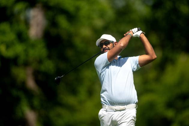 Soudal Open 2026 - Day Four Yuvraj Sandhu of India plays his second shot from the fairway on the 17th hole during the final round of the Soudal Open at Rinkven International Golf Club in Antwerp, Belgium, on May 24, 2026. Antwerp Belgium  Copyright: xAndyxAstfalckx originalFilename:astfalck-soudalop260524_npiRk.jpg