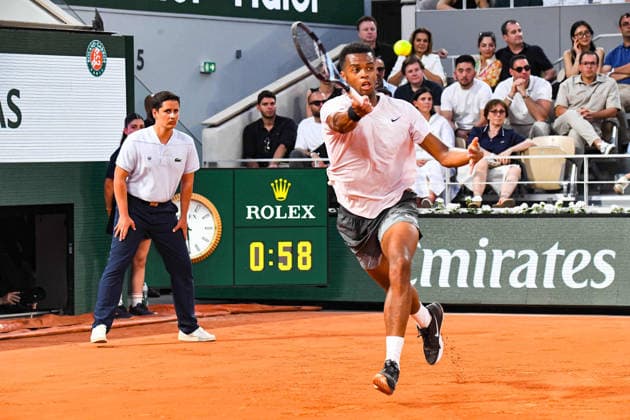 TENNIS : Roland Garros 2026 - Paris - 24 05 2026 Giovanni Mpetshi Perricard (FRA) ParisFrance  Copyright: xBaptistexAutissierx