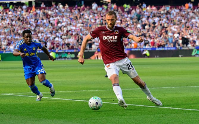 West Ham United v Leeds United, London, UK - 24 May 2026 TomaÅ¡ SouÄek of West Ham United during the Premier League match between West Ham United and Leeds United at The London Stadium, London on 24 May 2026. ( London The London Stadium London England Copyright: xAlanxStanford PPAUKx PPA-277431