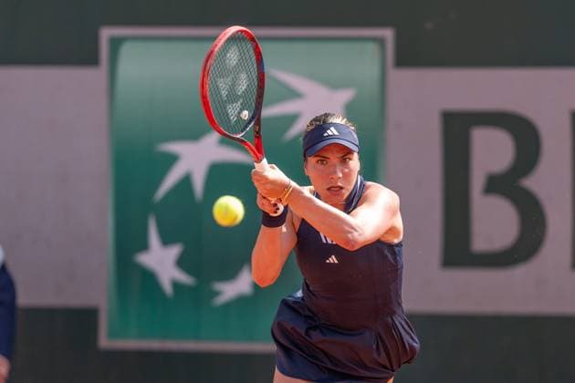 2026-05-24 2026 French Open - Day One PARIS, FRANCE - MAY 24: Elena-Gabriela Ruse of Romania during Day One of the 2026 French Open at Roland Garros on May 24, 2026 in Paris, France. (Photo by Marleen Fouchier BSR Agency) Paris France Content not available for redistribution in The Netherlands directly or indirectly through any third parties. Copyright: xBSRxAgencyx