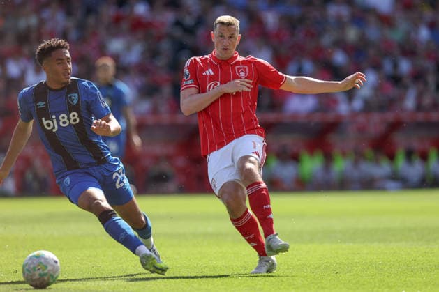 Nottingham Forest v Bournemouth, Premier League Chris Wood of Nottingham Forest during the Premier League match between Nottingham Forest and Bournemouth at the City Ground, Nottingham, UK on 24 May 2026. Editorial use only DataCo restrictions apply See www.football-dataco.com , Copyright: xJezxTighex PSI-24298-0146