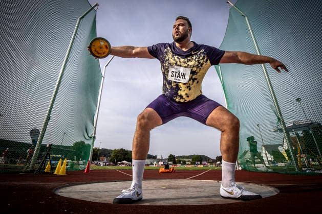 REHLINGEN , GERMANY - MAY 24: Daniel Stahl (SWE Schweden) during the 61. Internationales Pfingstsportfest on 24.05.2026 at the Bungertstadion in Rehlingen-Siersburg (Saarland Deutschland). Saarland Deutschland Copyright: xAxelxKohringx