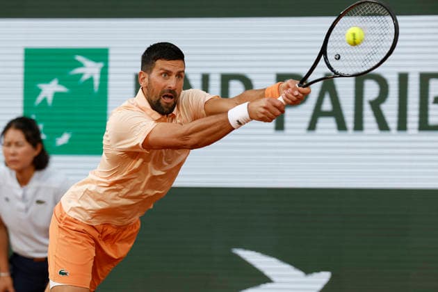 May 24, 2026, Paris, Paris, France: Novak DJOKOVIC (SRB) in action during the tennis Grand Slam of Roland Garros 2026, at Roland Garros Stadium - on May 24 2026 .Paris - France Paris France - ZUMAb253 20260524_zsp_b253_035 Copyright: xLoicxBaratouxx