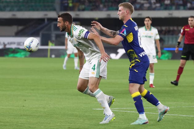 IPA85050254 - 24.05.2026 Verona vs Roma (Serie A) Sports; Football; 38th and final day& xD;In the photo: Cristante& xD;(Photo Gino Mancini)  Copyright: xGinoxMancini IPAxSportx xx 85050254