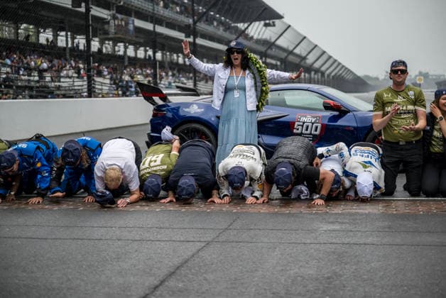 May 24, 2026, Speedway, Indiana, USA: IndyCar, Indy Car, IRL, USA SERIES driver, FELIX ROSENQVIST (60) (SWE) of Varnamo, Sweden, wins the Indianapolis 500 at Indianapolis Motor Speedway in SPEEDWAY, Indiana. INDYCAR SERIES: May 24, 2026: Indianapolis 500: Felix Rosenqvist  - ZUMAa161 20260524_aaa_a161_013 Copyright: xDavidxDahl GMGx