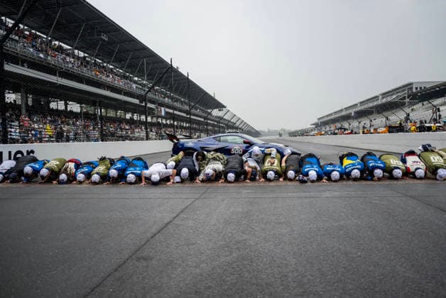 May 24, 2026, Speedway, Indiana, USA: IndyCar, Indy Car, IRL, USA SERIES driver, FELIX ROSENQVIST (60) (SWE) of Varnamo, Sweden, wins the Indianapolis 500 at Indianapolis Motor Speedway in SPEEDWAY, Indiana. INDYCAR SERIES: May 24, 2026: Indianapolis 500: Felix Rosenqvist  - ZUMAa161 20260524_aaa_a161_016 Copyright: xDavidxDahl GMGx