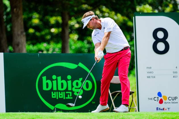 May 24, 2026, Mckinney, Texas, USA: Keith Mitchell tees off at the 8th hole in the final round at the CJ Cup Byron Nelson in McKinney. Mckinney USA - ZUMAm348 20260524_znp_m348_009 Copyright: xLuisxRevillaxMatax