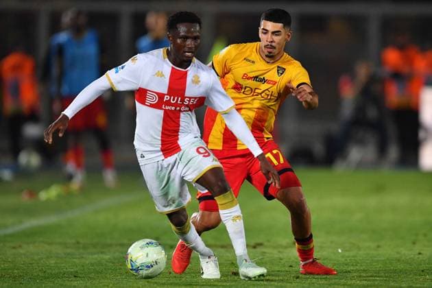 Lecce s Right-back Danilo Veiga (17 US Lecce) and g99 in action during the Serie A Enilive matchday 38 match between US Lecce and Genoa CFC at the Stadio Via del Mare in Lecce, Italy, Sunday, May 24, 2026. (Credit Image: Giovanni Evangelista LaPresse)  Copyright: xGiovannixEvangelista LaPressex