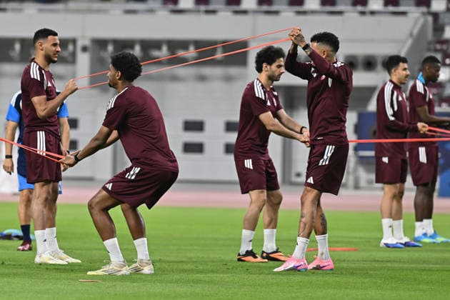 Football, Qatar national team, Training