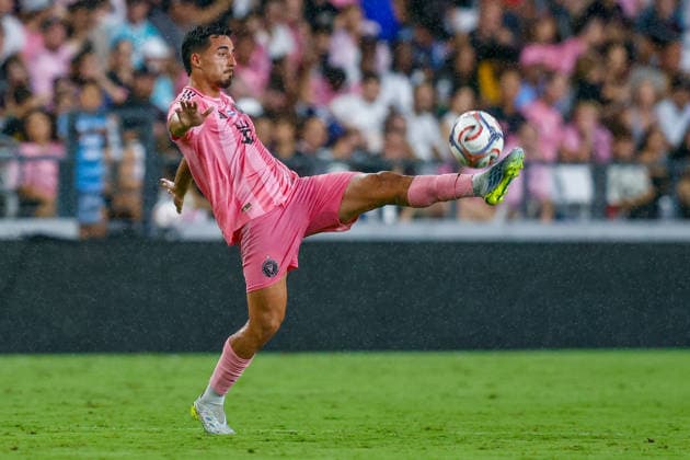 May 24, 2026, Miami, Florida, USA: Inter Miami defender Gonzalo LujoÂ¡n (2) controls a ball during a Major League Soccer match between Inter Miami CF and Philadelphia Union at NU Stadium, Miami. Miami USA - ZUMAa257 20260524_zsp_a257_029 Copyright: xChrisxArjoonx