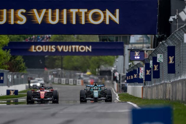 MONTREAL, CANADA: Charles Leclerc, racing for the Ferrari team during the 2026 Formula 1 Canadian Grand Prix at the Circuit Gilles Villeneuve in Montreal, Canada