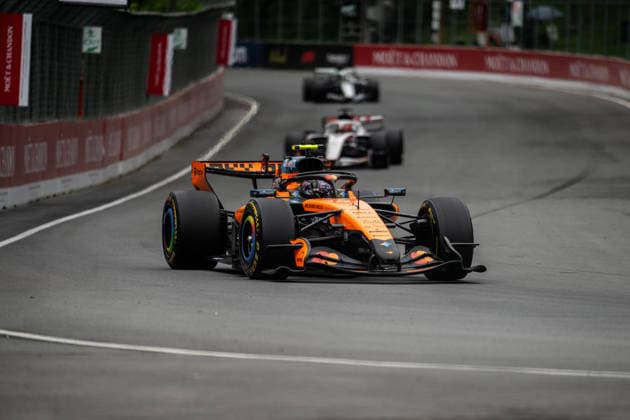 F1 - CANADIAN GRAND PRIX 2026 01 NORRIS Lando (gbr), McLaren F1 Team MCL40, action during the Formula 1 Grand Prix du Canada 2026, 5th round of the 2026 Formula One World Championship, WM, Weltmeisterschaft from May 22 to 24, 2026 on the Circuit Gilles Villeneuve, in MontrÃ al, Canada - MontrÃ alCanada  Copyright: xALBERTOxVIMERCATIx