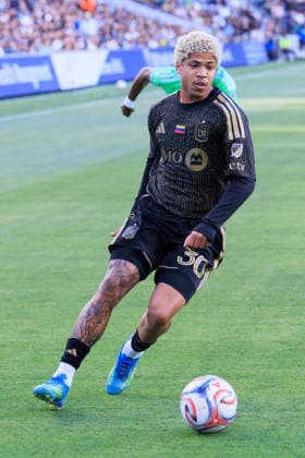 May 24, 2026, Los Angeles, California, USA: David Martinez 30 of the Los Angeles Football Club during their regular season MLS, Fussball Herren, USA game against the Seattle Sounders FC on Sunday May 24, 2026 at the BMO Stadium in Los Angeles, California. LAFC defeat Sounders, 1-0. ARIANA RUIZ PI Los Angeles USA - ZUMAp124 20260524_zaa_p124_012 Copyright: xArianaxRuizx