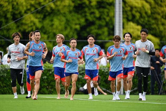 Football, Japan national team, Training