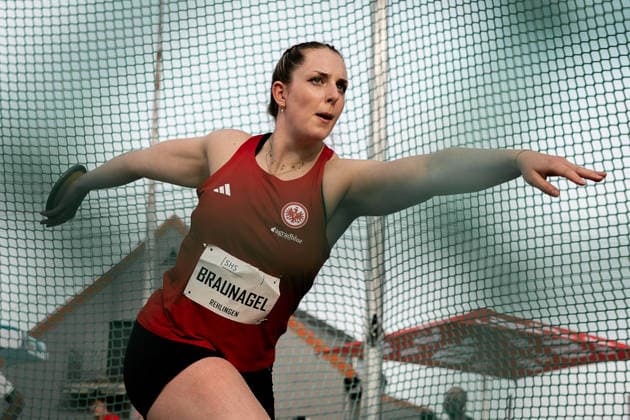 Leia Braunagel Eintracht Frankfurt e V , 23, Discus Throw Women , GER, Athletics, Athletics, Whitsun Sports Festival, Rehlingen, 24 05 2026, GER, Athletics, Athletics, Whitsun Sports Festival, Rehlingen, 24 05 2026 Rehlingen Copyright: xStefanxMayerx EP_SMR