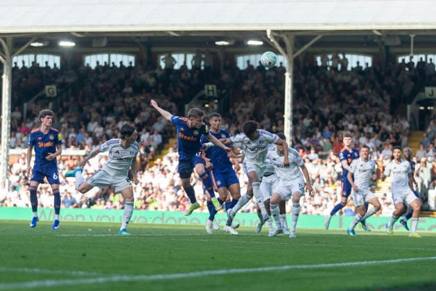 Fulham v Newcastle United - Premier League Harvey Barnes of Newcastle United attempts a header on goal during the Premier League match between Fulham and Newcastle United at Craven Cottage, London, on May 24, 2026. London Greater London United Kingdom  Copyright: xMIxNewsx originalFilename:fletcher-fulhamvs260524_npTbV.jpg