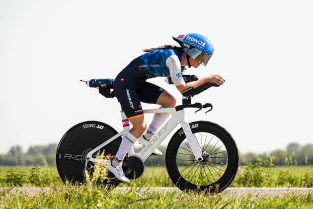 Triathlon, The Championship 2026 Lena Meissner GER Samorin Slovakia Copyright: xMarcelxHilgerx