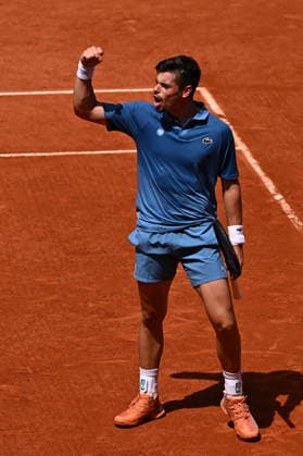 2026 French Open - Arthur Tea Arthur Tea (FRA) during his first round match at the 2026 Roland-Garros tournament in Paris, FRANCE, on May 24, 2026. Photo by Corinne Dubreuil ABACAPRESS.COM PARIS  Copyright: xDubreuilxCorinne ABACAx