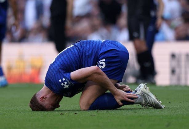 Jake O Brien (E) at the Tottenham Hotspur v Everton EPL match, at the Tottenham Hotspur Stadium, London, UK on 24th May, 2026. 