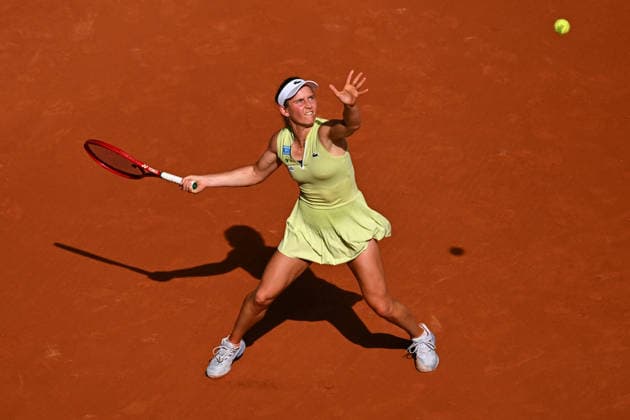 2026 French Open - Fiona Ferro Fiona Ferro (FRA) during her first round match at the 2026 Roland-Garros tournament in Paris, FRANCE, on May 24, 2026. Photo by Corinne Dubreuil ABACAPRESS.COM PARIS  Copyright: xDubreuilxCorinne ABACAx