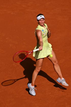 2026 French Open - Fiona Ferro Fiona Ferro (FRA) during her first round match at the 2026 Roland-Garros tournament in Paris, FRANCE, on May 24, 2026. Photo by Corinne Dubreuil ABACAPRESS.COM PARIS  Copyright: xDubreuilxCorinne ABACAx