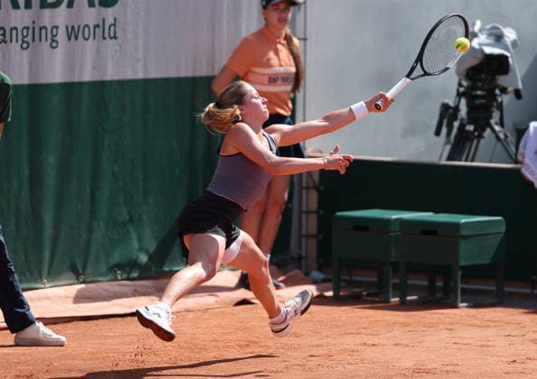 TENIS ROLAND GARROS 2026 25052026 N Z MAJA CHWALINSKA W TRAKCIE MECZU PIERWSZEJ RUNDY TURNIEJU ROLAND GARROS W PARYÅ»U MARCIN CHOLEWINSKI NEWSPIX.PL TENIS ROLAND GARROS 2026 25052026 MAJA CHWALINSKA DURING THE MATCH IN THE FIRST ROUND OF ROLAND GARROS IN PARIS NEWSPIX.PL --- newspix.pl POLAND OUT! 