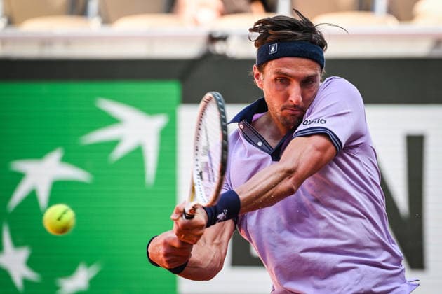 May 25, 2026, Paris, France, France: Arthur RINDERKNECH of France during the second day of the Roland-Garros 2026, French Open 2026, Grand Slam tennis tournament at Roland-Garros Stadium on May 25, 2026 in Paris, France. Roland Garros 2026 - Day 2  - ZUMAm308 20260525_zsp_m308_020 Copyright: xMatthieuxMirvillex