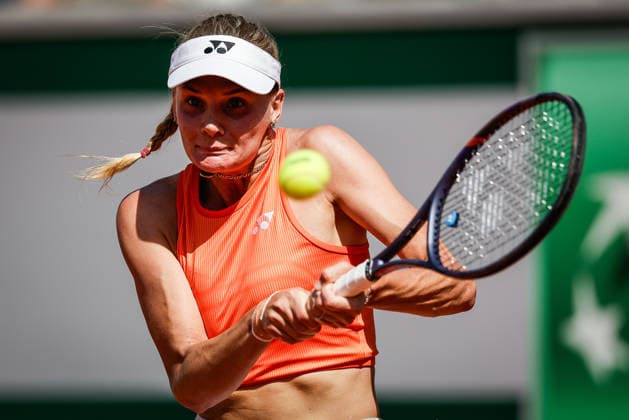 May 25, 2026, Paris, France, France: Dayana YASTREMSKA of Ukraine during the second day of the Roland-Garros 2026, French Open 2026, Grand Slam tennis tournament at Roland-Garros Stadium on May 25, 2026 in Paris, France. Paris France - ZUMAm308 20260525_zsp_m308_003 Copyright: xMatthieuxMirvillex