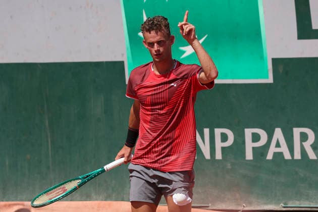 TENNIS : Roland Garros 2026 - 25 05 2026 Luca Van Assche (FRA) Vs Patrick Kypson (USA) ParisFrance  Copyright: xMichaelxBaucherx