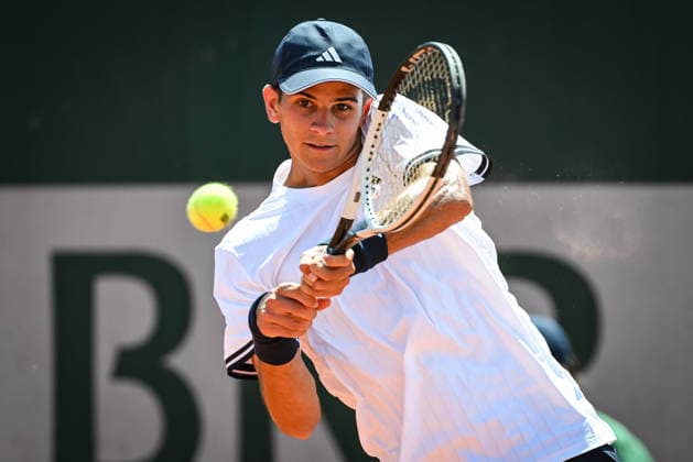 May 25, 2026, Paris, France, France: Rafael JODAR of Spain during the second day of the Roland-Garros 2026, French Open 2026, Grand Slam tennis tournament at Roland-Garros Stadium on May 25, 2026 in Paris, France. Roland Garros 2026 - Day 2  - ZUMAm308 20260525_zsp_m308_026 Copyright: xMatthieuxMirvillex