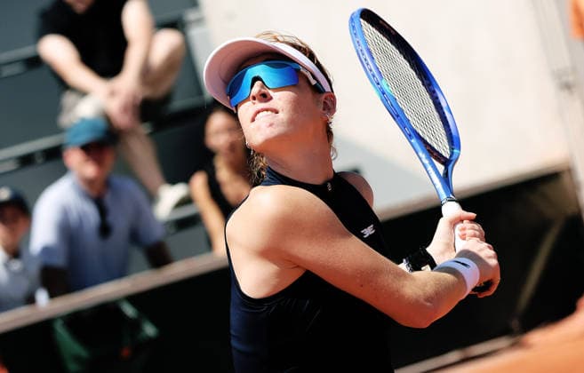 TENNIS - French Open 2026 PARIS,FRANCE,25.MAY.26 - TENNIS - WTA, Tennis Damen Tour, French Open, Roland Garros, Grand Slam. Image shows Maya Joint (AUS).  GEPAxpictures xMatthiasxHauer